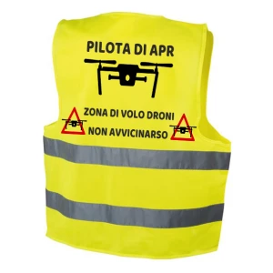 Gilet Pilota di Apr drone- alta visibilità