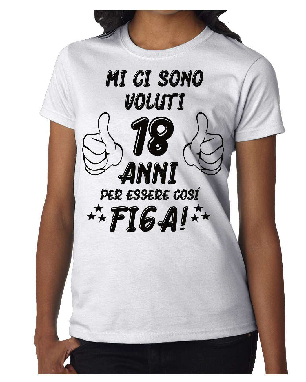 Tshirt Compleanno - mi ci sono voluti 18 anni per essere così - tshirt  simpatica e divertente - evento - idea regalo - ColorFamily