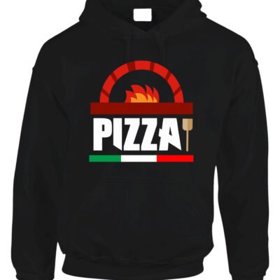 Felpa uomo pizzaiolo idea regalo per amante della pizza