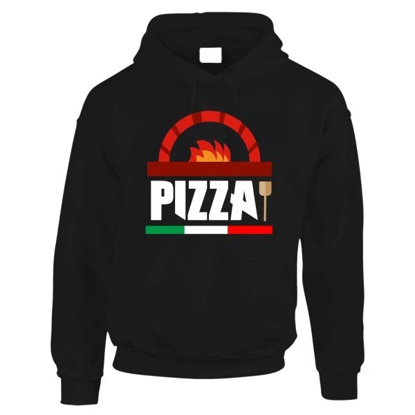 Felpa divertente Uomo Pizza Pizzaiolo Ironica
