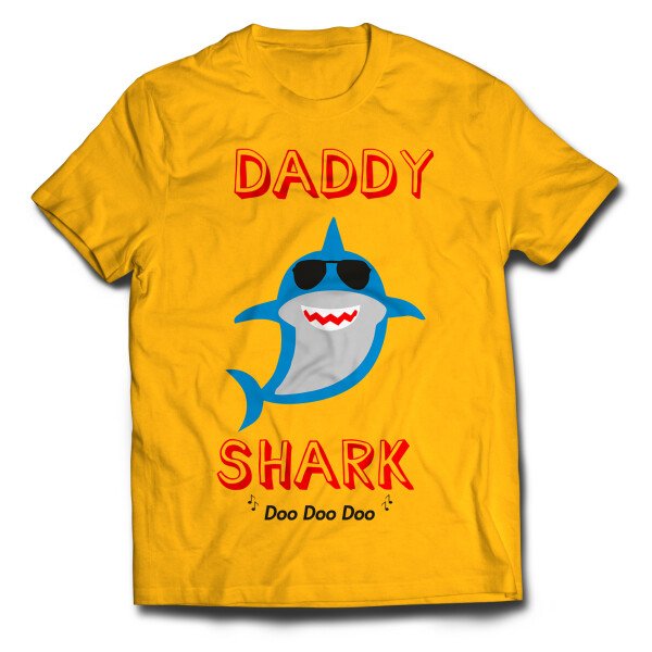 tshirt daddy shark doo doo doo