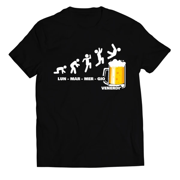 Frasi Divertenti Birra Regalo Uomo settimana tuffo Maglietta