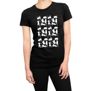 Tshirt gatto donna cat texture - maglietta divertente donna - cat
