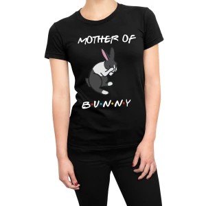 Tshirt coniglio donna Mother of Bunny - maglietta divertente donna - bunny
