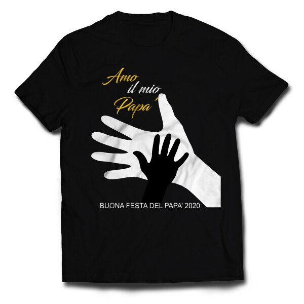 Tshirt amo il mio papà, buona festa del papà 2021