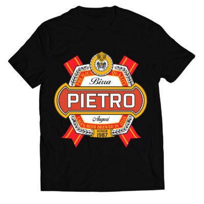 T-shirt birra Peroni personalizzabile con nome bevitore