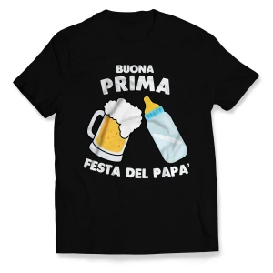 T-shirt buona prima festa del papà