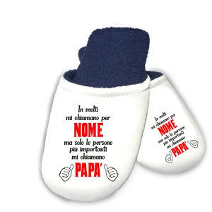 Pantofole da uomo Festa del Papà In molti mi chiamano per nome ma solo le persone più importanti mi chiamano Papà