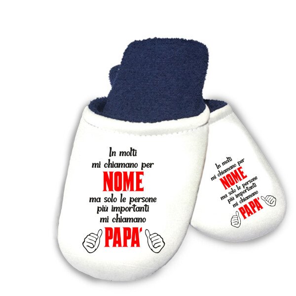 Pantofole da uomo Festa del Papà In molti mi chiamano per nome ma solo le persone più importanti mi chiamano Papà