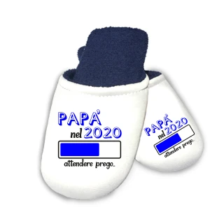 Pantofole da uomo Festa del Papà - Papà nel 2020 attendere prego - humor - happy father's day