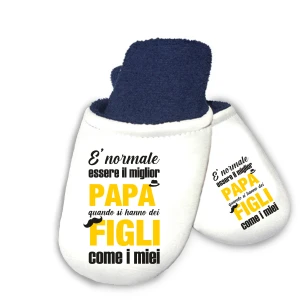 Pantofole da uomo E' normale essere il miglior papà, quando si hanno dei figli come i miei - happy father's day