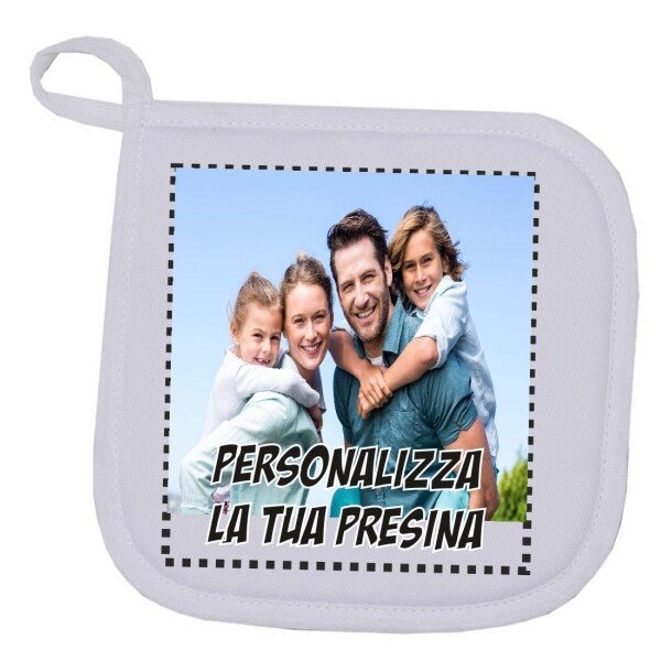 Presina da cucina Personalizzata con foto - Personalizza la tua presina - idea regalo