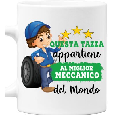 Tazza Meccanico Mestieri divertenti Questa tazza appartiene al migliore al mondo Idea regalo