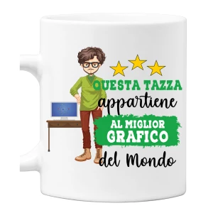 Tazza Grafico Mestieri divertenti Questa tazza appartiene al migliore al mondo Idea regalo