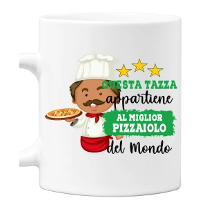 Tazza Pizzaiolo Mestieri divertenti Questa tazza appartiene alla migliore al mondo Idea regalo