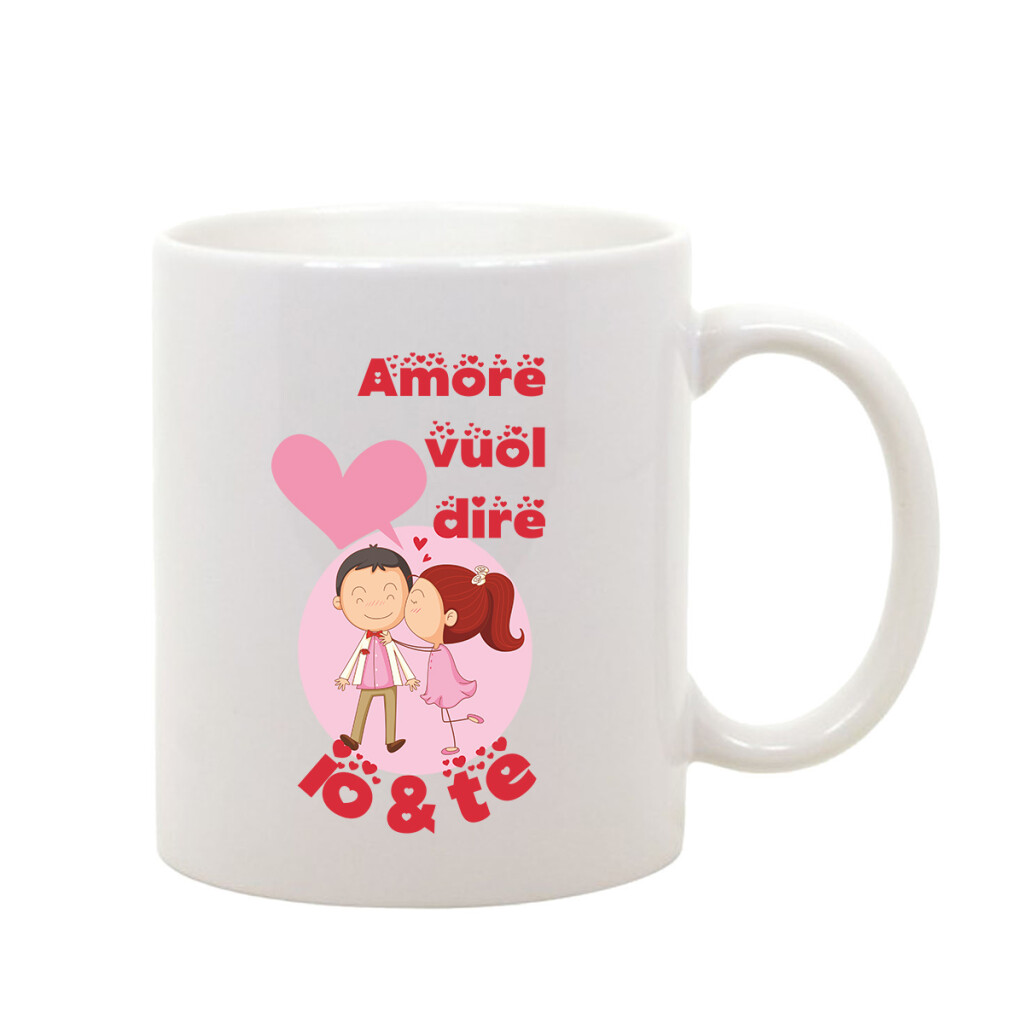 Tazza Mug Doppia San Valentino - innamorati - love - idea regalo -  ColorFamily