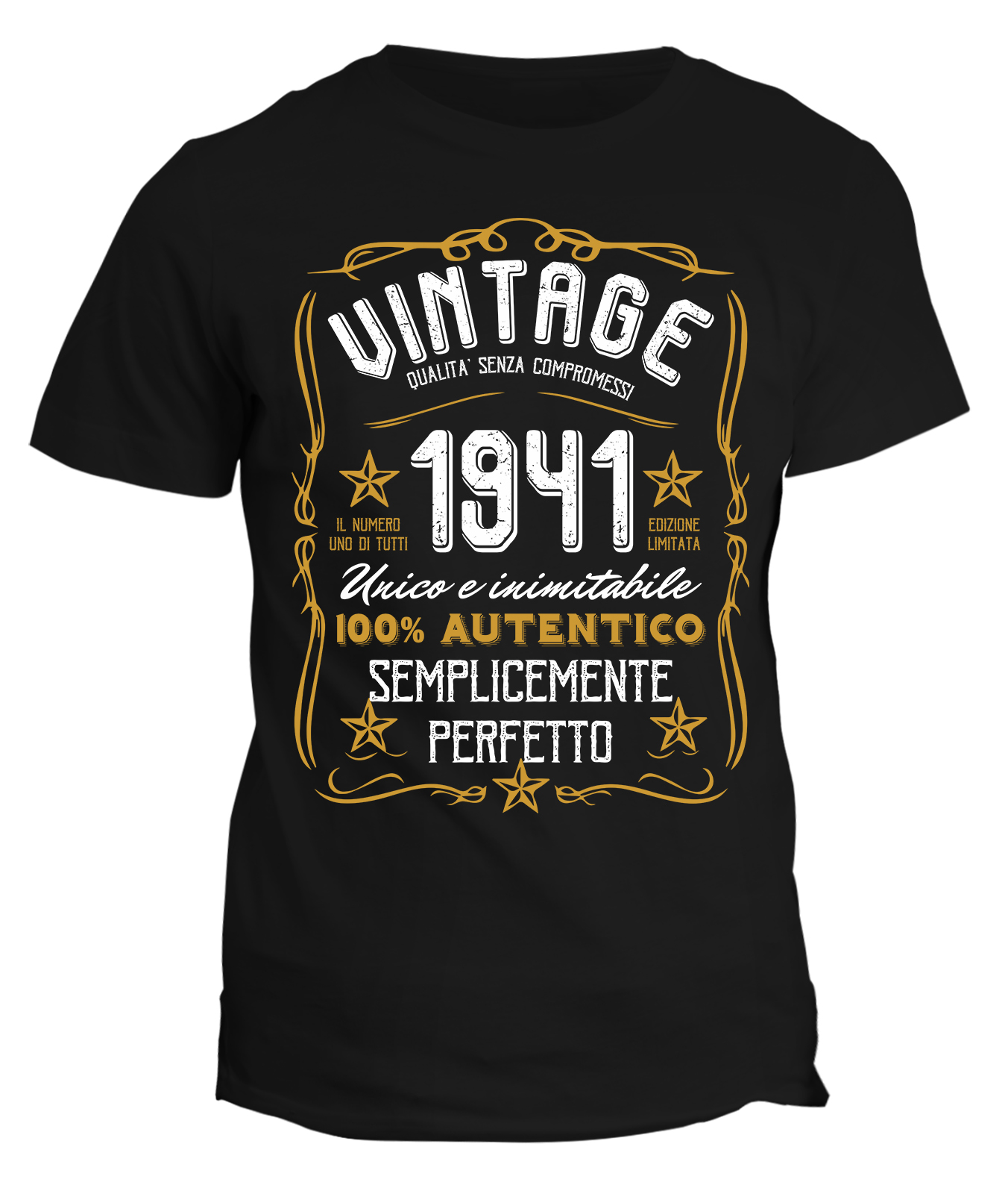 Maglietta Uomo Idea Regalo Compleanno 1941 Festa 80 anni Vintage