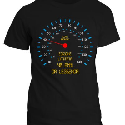Tshirt Compleanno 40 anni da Leggenda - edizione limitata - idea regalo