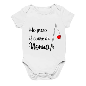 Body da neonato Ho preso il cuore di nonna!- body simpatico e divertente - idea regalo