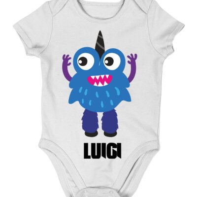 Body da neonato Personalizzato mostricciatolo di mamma e papà - mostro - idea regalo