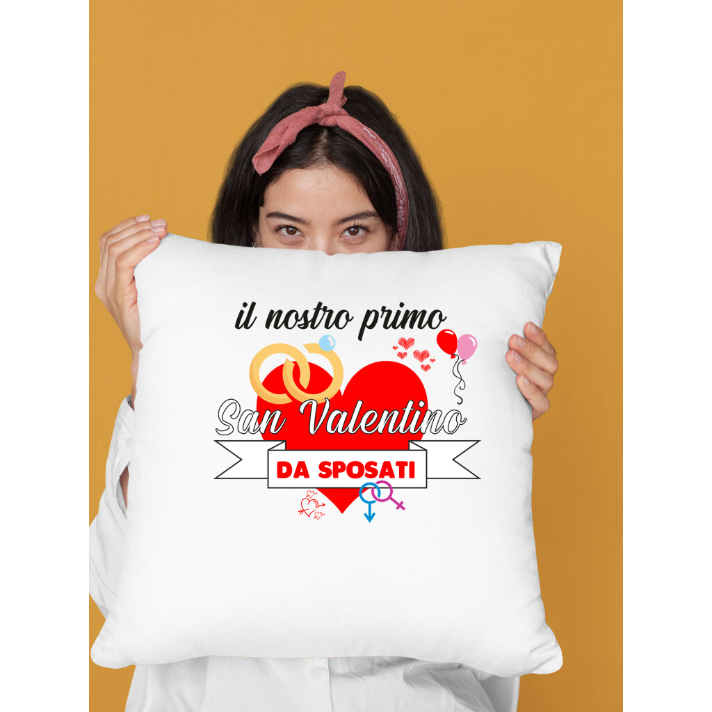 Cuscini San Valentino Regalo Coppie Fidanzati e Sposati - MyDigitalPrint