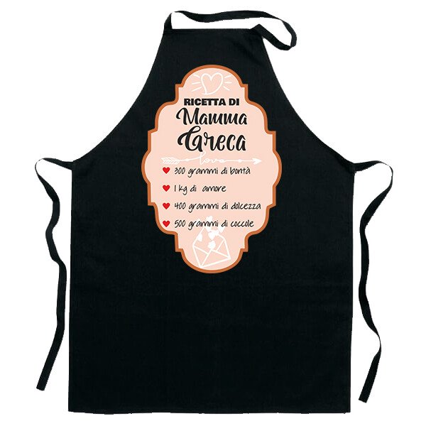 Grembiule da Cucina Personalizzabile mamma - regalo mamma - idea regalo - MODELLO 2
