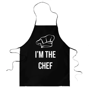 Grembiule da cucina divertenti I'm the chef - idea regalo