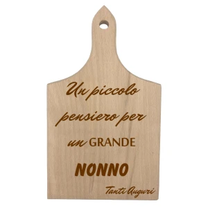 Tagliere da cucina Nonno Un piccolo pensiero per un grande nonno - idea regalo compleanno nonno