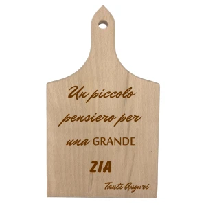 Tagliere da cucina Zia Un piccolo pensiero per una grande zia - idea regalo compleanno zia