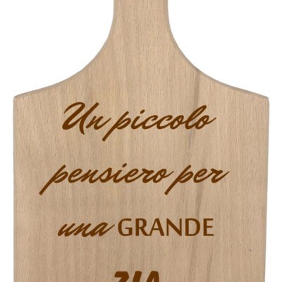 Tagliere da cucina Zia Un piccolo pensiero per una grande zia - idea regalo compleanno zia