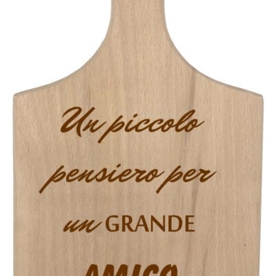 Tagliere da cucina amico Un piccolo pensiero per un grande amico - idea regalo compleanno
