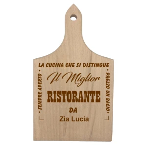Tagliere da cucina PERSONALIZZABILE Zia Il miglior ristorante da Zia (nome dello zia) - sempre aperto - la cucina che si distingue - idea regalo zia