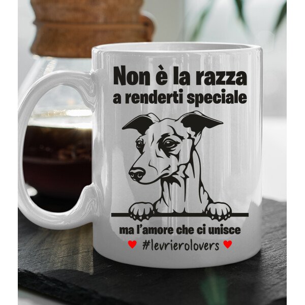 Tazza Golden Retriever Non è la razza che conta ma l'amore che ci unisce tazza mug divertenti - immagine 2