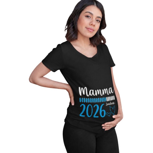 T-shirt premaman neonato in arrivo nel 2026