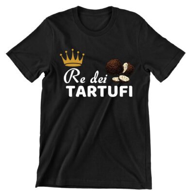 Maglietta Funghi Tartufo Re dei Tartufi divertente Uomo