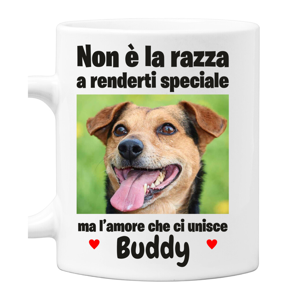 Tazza cane fido PERSONALIZZA CON FOTO O LOGO E NOME tazza mug divertenti -  ColorFamily