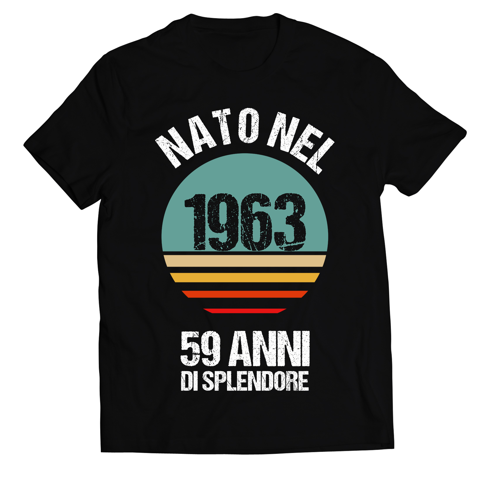 Maglietta 50 anni - buon compleanno - t-shirt divertente uomo - ColorFamily