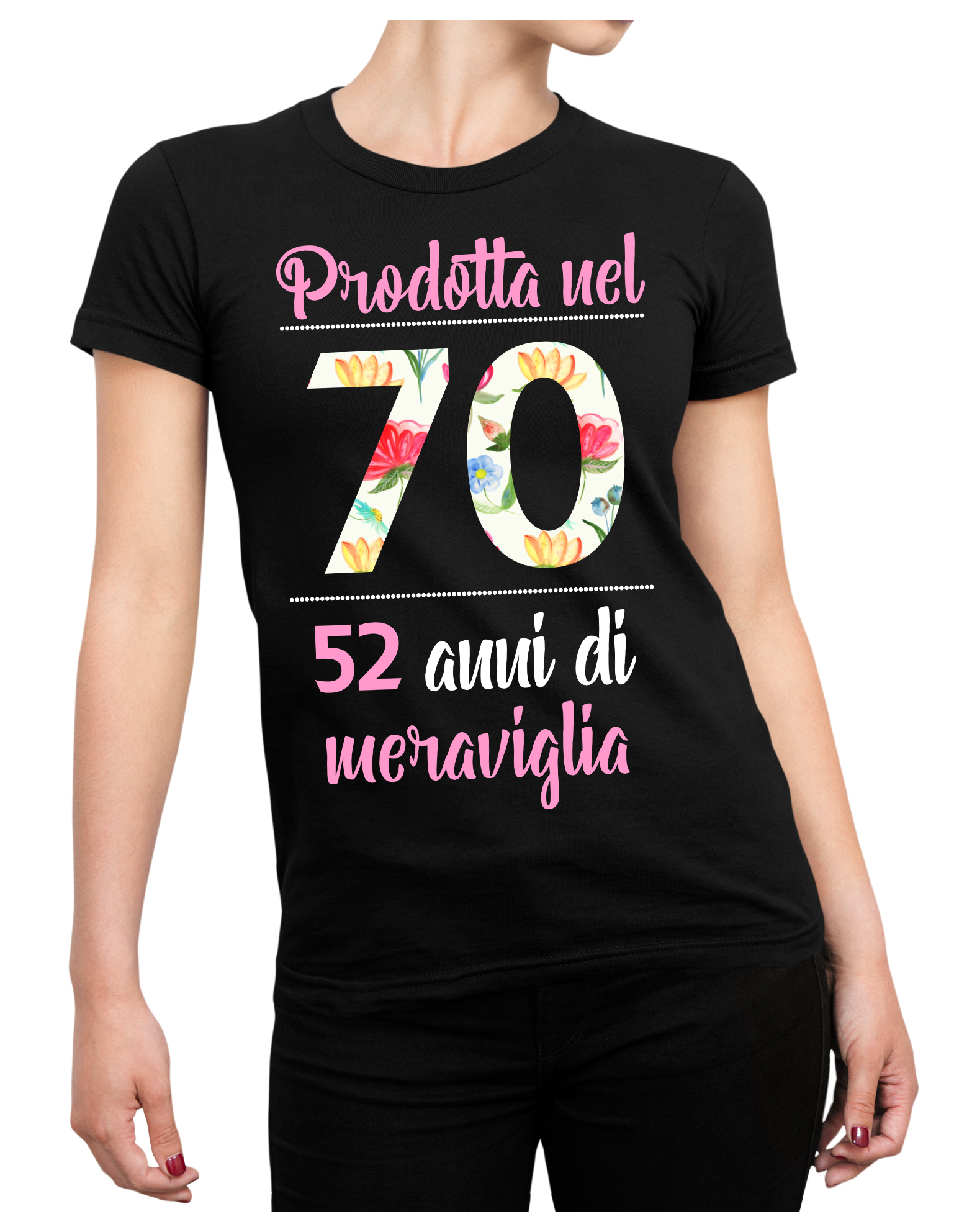 Divertente 52ND Regalo Compleanno Donna T-Shirt 1969 Vintage Originale  Goods