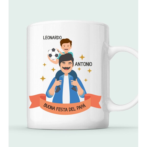 Tazza mug regalo papà PERSONALIZZABILE Buona Festa del Papà Regalo Papà - immagine 3