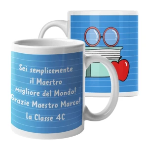 Tazza Maestro PERSONALIZZABILE Regalo Maestro Maestro Sei semplicemente il Maestro migliore del mondo Mug in ceramica