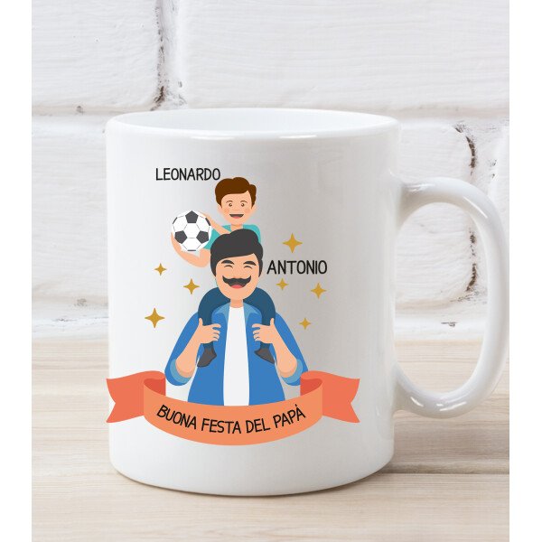 Tazza mug regalo papà PERSONALIZZABILE Buona Festa del Papà Regalo Papà - immagine 4