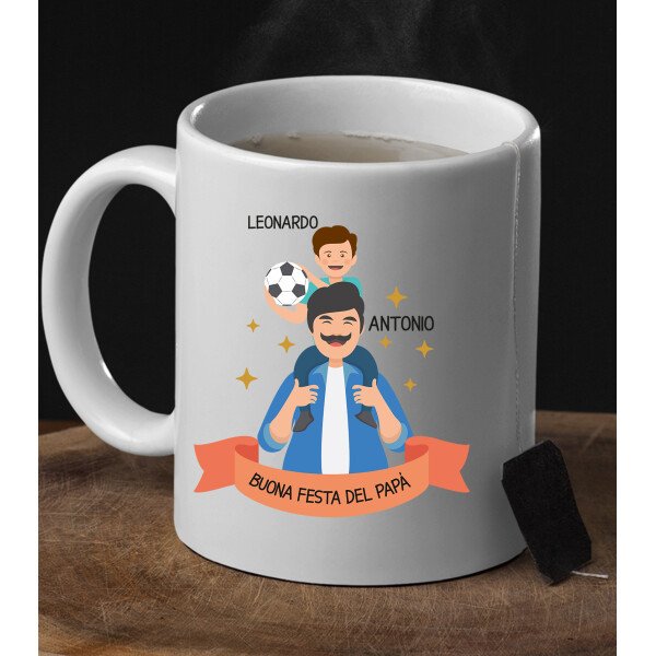 Tazza mug regalo papà PERSONALIZZABILE Buona Festa del Papà Regalo Papà - immagine 5