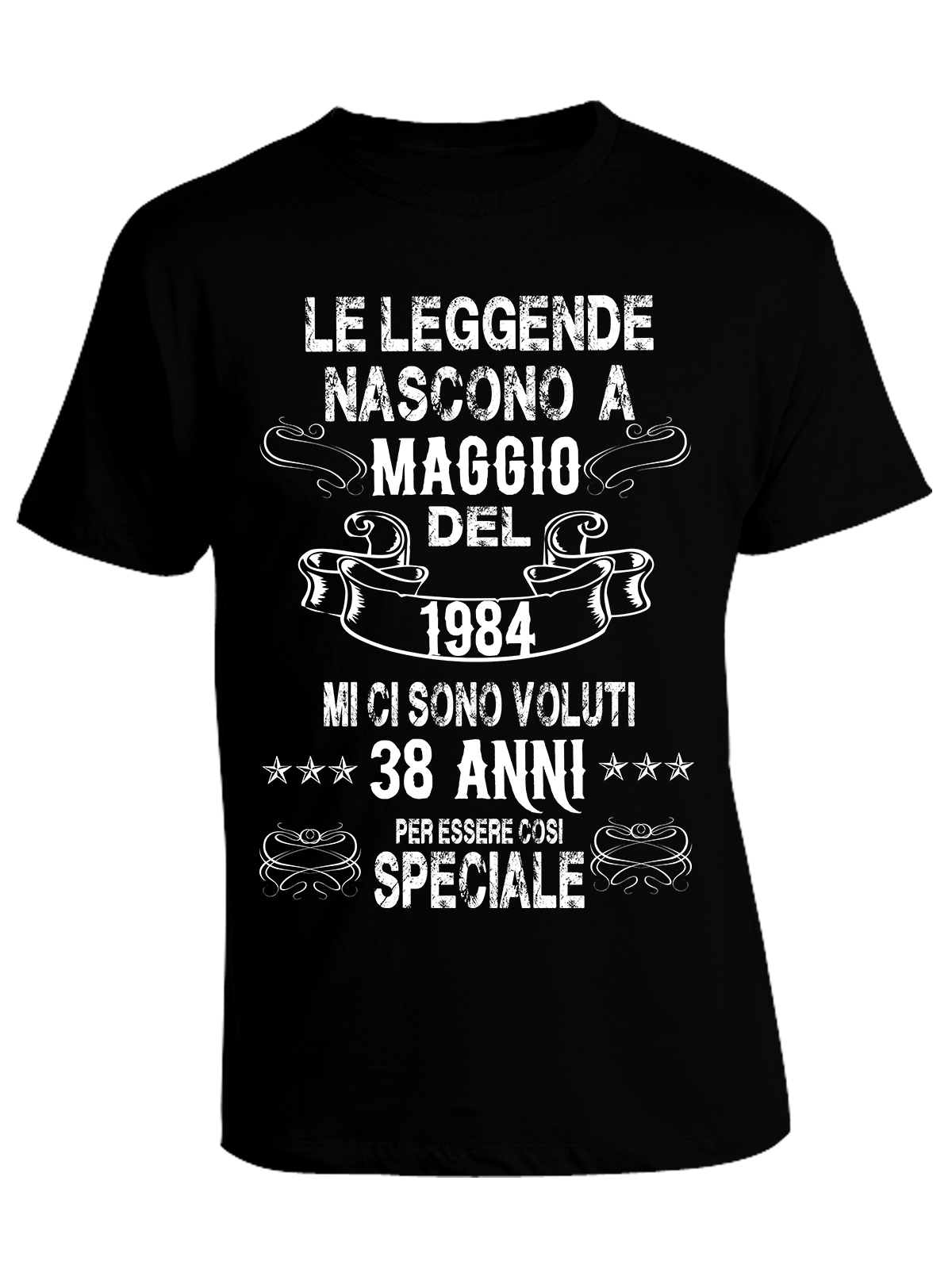 T-shirt 40 anni Uomo Compleanno 1984 Festa Simpatica Divertente Idea regalo  Papà