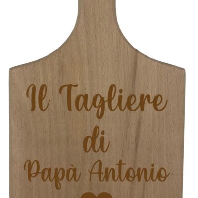 Tagliere Papà PERSONALIZZABILE festa del papà Il tagliere di papà Regalo papÃ