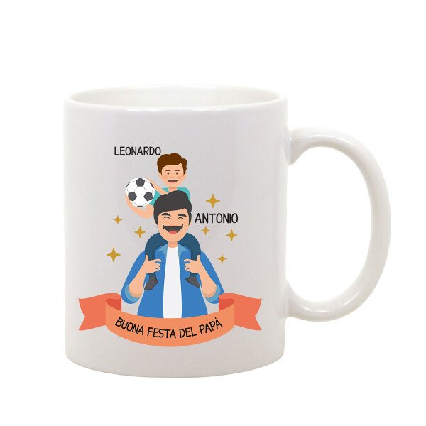 Tazza mug regalo papà PERSONALIZZABILE Buona Festa del Papà Regalo Papà