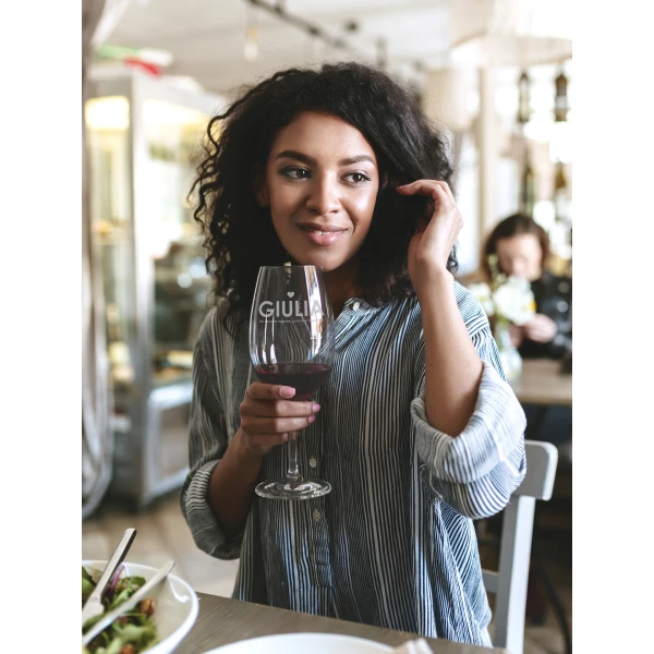 Calice Vino Mamma 50 cl Personalizzabile con Nome con Incisione Ho sempre ragione, sono una mamma! Idea Regalo Festa della Mamma Natale Compleanno - immagine 5