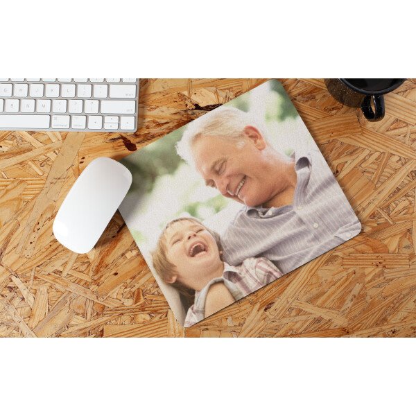 Mousepad Personalizzato con Foto Idea Regalo Nonna Zia Bisnonna Festa dei Nonni Compleanno Natale Personalizzabile - immagine 5