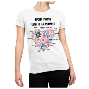 Maglietta Mamma T-Shirt Festa della Mamma Buona prima festa della Mamma Idea Regalo Mamma