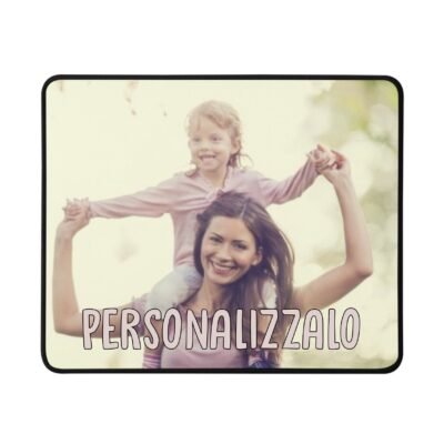 Mousepad Personalizzato con Foto Idea Regalo Mamma Zia Madrina Festa della Mamma Compleanno Natale Personalizzabile