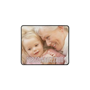 Mousepad Personalizzato con Foto Idea Regalo Nonna Zia Bisnonna Festa dei Nonni Compleanno Natale Personalizzabile